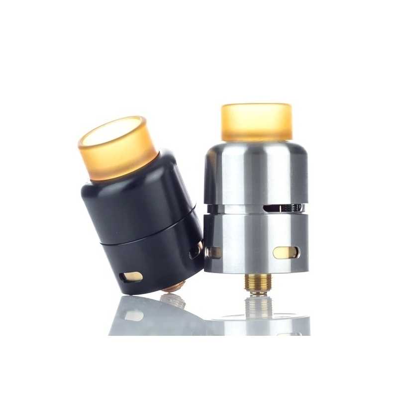 Azathoth RDA Noir Cthulhu 24 mmLieferumfang: 1x Azathoth RDA Noir Cthulhu 24 mm ein Hex Key ein 810 ULTEM Drip Tip ein 510 Drip Tip Adapter ein Bottom Feed Pin ein Spare Part Pack ZubehörpacketCthulhu's Azathoth ist ein 24mm dripper aus Edelstahl. It has a deck that integrates two stations with four offset terminals and an adjustable bottom / side airflow device by screwing or unscrewing the top cap.4731CTHULHU MOD - BORO AIO26,70 CHFsmoke-shop.ch26,70 CHF Azathoth RDA Noir Cthulhu 24 mmLieferumfang: 1x Azathoth RDA Noir Cthulhu 24 mm ein Hex Key ein 810 ULTEM Drip Tip ein 510 Drip Tip Adapter ein Bottom Feed Pin ein Spare Part Pack ZubehörpacketCthulhu's Azathoth ist ein 24mm dripper aus Edelstahl. It has a deck that integrates two stations with four offset terminals and an adjustable bottom / side airflow device by screwing or unscrewing the top cap.4731CTHULHU MOD - BORO AIO26,70 CHFsmoke-shop.ch26,70 CHF