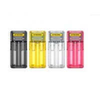 Nitecore Q2 - Ladegerät vers. Farben / TransparentLieferumfang: 1 x Nitecore Q2 - Ladegerät für 2x Li-Ion, LiFePo, Ni-MH, Ni-CD AkkusDas Nitecore Q2 Ladegerät ist ein kompaktes Zwei-Schacht-Ladegerät zum Laden von Li-Ion und Li-Ion IMR Akkus. Die beiden Ladeschächte arbeiten unabhängig voneinander. Ein maximaler Ladestrom von 2A wird bei der Nutzung von einem Ladeschacht erreicht.Farbe: Transparent oder schwarz/transparent4819Nitecore24,90 CHFsmoke-shop.ch24,90 CHF
