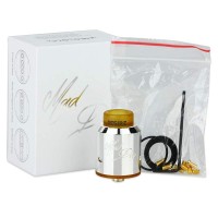 Desire RDA von Mad Dog (Selbstwickler Tröpfler) 24 mm - SilberLieferumfang: 1x Desire RDA Selbstwickelverdampfer , Tröpfler von Mad DogHöhe: 37.5 mmDurchmesser: 24 mmMaterial : Aluminium Magnesium Legierung und PE (Plastique) Konnektor: 510 3975Mad Rabbit16,10 CHFsmoke-shop.ch16,10 CHF