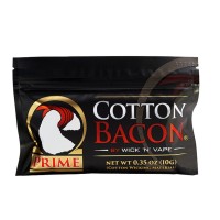 Cotton Bacon PRIME von Wick'n'Vape SpezialwatteLieferumfang:  10 Wattepads Cotton Bacon PRIMENoch besser als die V2 Version The famous cotton comes back in a new version even better, for a more optimal use and a better rendering of flavors! Ideal for squonk and RDA or RTA atomizers, 33% faster absorption and Easier to separate.Specification :Manufacturer: WicknVapeName: Cotton Bacon PrimePackaging: for about 80 coils5674Cotton Bacon6,50 CHFsmoke-shop.ch6,50 CHF