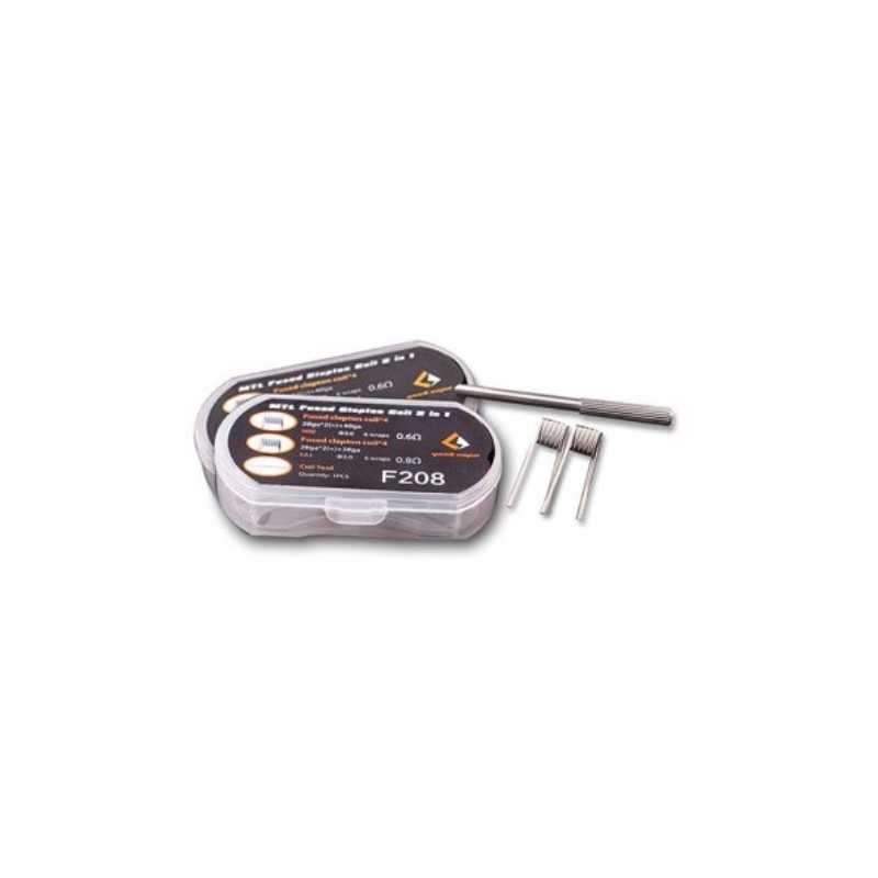 8x MTL Fused Clapton Coil 2 in 1 - Geekvape - vorgewickelte Coils (208)Lieferumfang: 8x MTL Fused Clapton Coil 2 in 1 2 in 1- Geekvape - vorgewickelte Coils + Coil Tool von GeekvapeMaterial: N80 and KA1 for Coils, SS for Coil ToolResistance: 0.6ohm / 0.8ohm 6919geekvape11,90 CHFsmoke-shop.ch11,90 CHF 8x MTL Fused Clapton Coil 2 in 1 - Geekvape - vorgewickelte Coils (208)Lieferumfang: 8x MTL Fused Clapton Coil 2 in 1 2 in 1- Geekvape - vorgewickelte Coils + Coil Tool von GeekvapeMaterial: N80 and KA1 for Coils, SS for Coil ToolResistance: 0.6ohm / 0.8ohm 6919geekvape11,90 CHFsmoke-shop.ch11,90 CHF