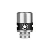 Drip Tip 510 Stern Edelstahl und POM mit einstellbarer Airflow - Schwarz-Lieferumfang: Drip Tip 510 Edelstahl und POM mit einstellbarer Airflow - Schwarz-Motiv: Schwarz , SternDrip Tips passend auf Verdampfer mit 510 Anschlüssen (Standart) 7138Drip Tip4,90 CHFsmoke-shop.ch4,90 CHF