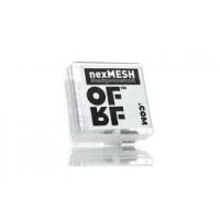 NexMesh 0.13ohm von OFRF (Mesh)Lieferumfang:  10x NexMesh 0.13ohm von OFRF (Mesh)The NexMesh measures 16mm by 6.8mm for a value of 0.13ΩEvolve your flavor experience. Explore the next generation of mesh coil design with nexMESH triple density gird mesh. Uniform mesh weave with 3x more holes delivers rapid power transfer for lightening fast heating with less spit back.7619OFRF7,10 CHFsmoke-shop.ch7,10 CHF