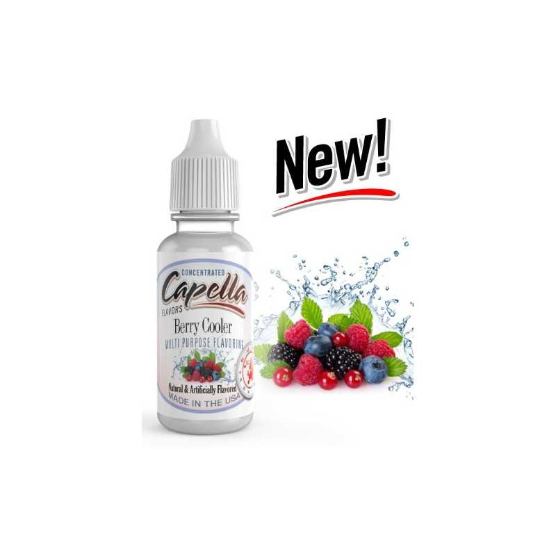 Berry Cooler - Capella Aroma 13ml (DIY)13 ml Capella Aroma Berry Cooler zum Mischen mit Basis-LiquidCool down your taste buds with this powerful blend of eucalyptus, anise, and sweet fruit esters.Die Capella Aromen werden in einer PE-Flasche mit Tropfauslass versendet.Empfohlene Dosierung: ca. 5%-10% (0,5-1ml Aroma auf 10ml Basis-Liquid) Bitte die Dosierung an den VG Anteil der Basis anpassen (mehr VG = mehr Aroma)7627Capella Flavours5,80 CHFsmoke-shop.ch5,80 CHF Berry Cooler - Capella Aroma 13ml (DIY)13 ml Capella Aroma Berry Cooler zum Mischen mit Basis-LiquidCool down your taste buds with this powerful blend of eucalyptus, anise, and sweet fruit esters.Die Capella Aromen werden in einer PE-Flasche mit Tropfauslass versendet.Empfohlene Dosierung: ca. 5%-10% (0,5-1ml Aroma auf 10ml Basis-Liquid) Bitte die Dosierung an den VG Anteil der Basis anpassen (mehr VG = mehr Aroma)7627Capella Flavours5,80 CHFsmoke-shop.ch5,80 CHF