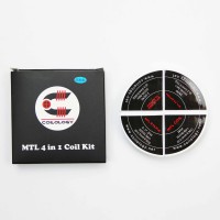 Coilology MTL Kit 4in1 - SS316L (24 Prewick coils)Lieferumfang: 24x Coilology MTL Kit 4in1 SS316L  (24 Prewick coils) Material: SS316LIntended for MTL Vape24 different coils to enjoy the vape in all its formsEnjoy a useful box with individual compartment8419Coilology14,90 CHFsmoke-shop.ch14,90 CHF