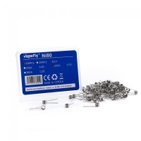 Prebuilt Coil Ni80 100 Stück by Vapefly vers. AuswahlLieferumfang: 100 Stück Prebuilt Coil Ni80 100 Stück by Vapefly vers. AuswahlDie Nickel80 (Ni80) Prebuilt Coils von VapeflyVapefly bringt vorgefertigte Coils für den Selbstwickler. Diese Coils sind aus Nickel80 (Ni80) gefertigt und mit einem Widerstand von 0.4 Ohm, 0.7 Ohm oder 1.2 Ohm erhältlich. So ist für jeden Bereich bestimmt etwas dabei.Die Beine der Coils sind jeweils parallel gestellt und können bei Bedarf auch gegenüberliegend gestellt werden. Ihr Innendurchmesser beträgt 3.0 mm.In einer Packung befinden sich 100 Stück vorgefertigte Coils. Damit sollte jeder Selbstwickler eine ganze Weile auskommen.Mit den Nickel80 Prebuilt Coils von Vapefly ist das Selberwickeln ganz einfach0.7 ohm 1.2 ohm0.4 ohm zur auswahl9213Vapefly9,90 CHFsmoke-shop.ch9,90 CHF
