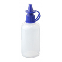 PE Nadelflasche mit blauem Verschluss vers. Grössen