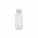 100 ml Rundflasche matt-weiss PET