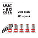 4x VVC von Vandy Vape (vers. Ohm) Mesh Verdampferköpfe