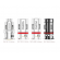 5x Verdampferköpfe PNP VM1/VM4/R2/VM6/DW60/TW für Vinci - VOOPOO