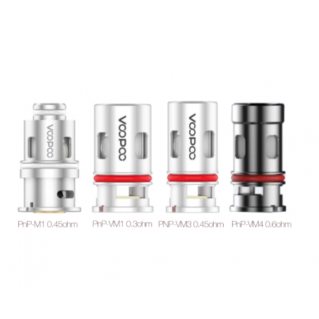 5x Verdampferköpfe PNP VM1/VM4/R2/VM6/DW60/TW für Vinci - VOOPOO