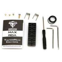 Tauren Wickelset RDA Zubehör Toolkit - THC ThunderheadTauren Max RDA Zubehör Toolkits - THC ThunderheadLieferumfang: 1x NF-Stift2 x 3 Spulen von Clapton verschmolzen 0,25ohm,1 x Ersatz-Sechskantschraube M42 x Ersatz-M4-Schlitzschraube1 x Inbusschlüssel1 x Inbusschlüssel1 x Schlitzschraubendreher1 x Ersatzsatz O-Ringe.10906Thunderhead6,90 CHFsmoke-shop.ch6,90 CHF