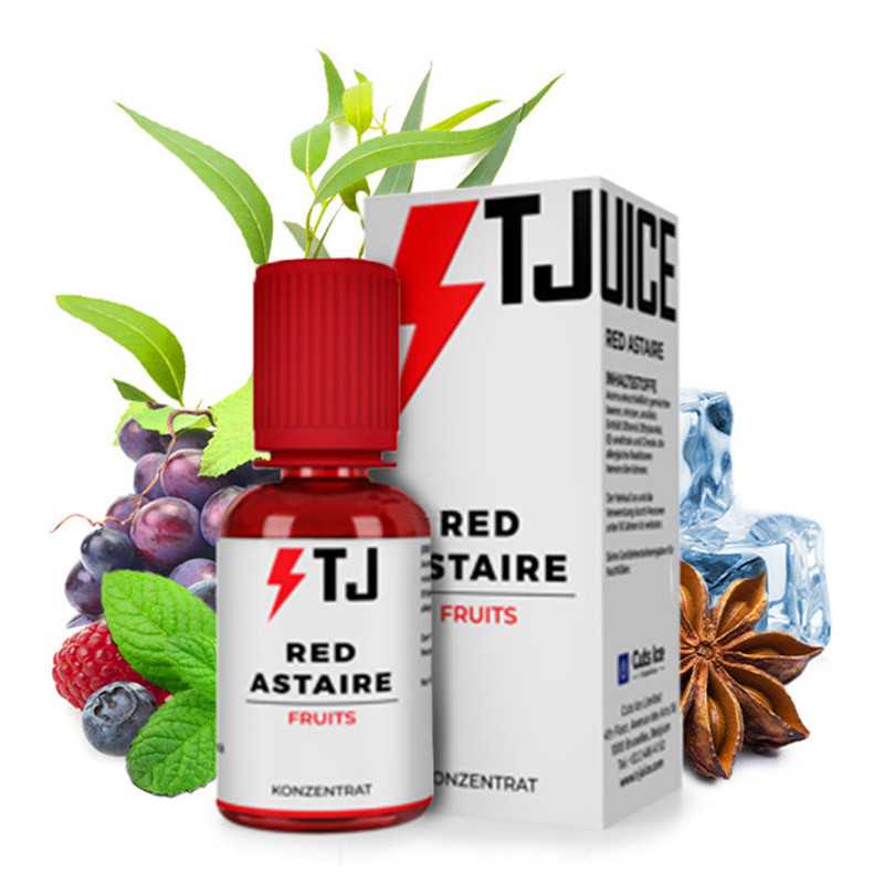 Red Astaire 10ml / 30ml Aroma - T-Juice GB (DIY) - AstaireLieferumfang: 1x 10 oder 30ml Red Astaire Geschmack: eine komplexe Fruchtmischung aus verschiedensten Zutaten, die zu einem harmonischen Ganzen zusammenschmelzen.Rote Beeren und schwarze Trauben in Verbindung mit Eukalyptus, Anis und Menthol lässt Ihre Geschmacksknospen noch lange nach dem Ausatmen eine "Party feiern".Aroma nicht Pur dampfen!Mischverhältnis: 10-15% empfohlene: Reifezeit: 1-2 Tage2300t-juice logo6,20 CHFsmoke-shop.ch6,20 CHF Red Astaire 10ml / 30ml Aroma - T-Juice GB (DIY) - AstaireLieferumfang: 1x 10 oder 30ml Red Astaire Geschmack: eine komplexe Fruchtmischung aus verschiedensten Zutaten, die zu einem harmonischen Ganzen zusammenschmelzen.Rote Beeren und schwarze Trauben in Verbindung mit Eukalyptus, Anis und Menthol lässt Ihre Geschmacksknospen noch lange nach dem Ausatmen eine "Party feiern".Aroma nicht Pur dampfen!Mischverhältnis: 10-15% empfohlene: Reifezeit: 1-2 Tage2300t-juice logo6,20 CHFsmoke-shop.ch6,20 CHF
