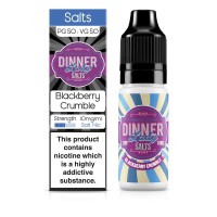 10 ml Dinner Lady - Blackberry Crumble Salt TPD2 20mg NikotinsalzLieferumfang: 1x 10 ml Dinner Lady - Blackberry Crumble Salt TPD2 20mg Nikotinsalz Dinner Lady - Blackberry Crumble - Warme britische Brombeere gekrönt mit einem knusprigen buttrigem Streusel. Pet 10ml TPD 2 mit 20 mg Nikotin50 VG 50PG7173Dinner Lady5,90 CHFsmoke-shop.ch5,90 CHF