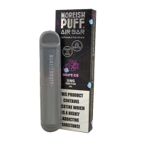 Moreish Puff Air Bar Disposable Pod Device - Grape Ice 20mg 2mlMoreish Puff Air Bar Disposable Pod Device - Grape Ice 20mg 2ml - Einweg E-ZigaretteGrape Ice ist eine durstlöschende Mischung aus dunklen Trauben, gefolgt von einer luftigen Welle von erfrischendem Eis beim Ausatmen.  Grape Ice Einweggerät: 20mg Nik-Salz Bis zu 575 Züge mit unglaublichem Geschmack. Erstaunliche Qualität60% | 40% VG / PG60% | 50% VG / PG- 20mg Nikotin- Größe (mm): 10,3 x 18 x 106- Batteriekapazität: 350mAh- Saftkapazität: 2ml- Widerstand: 1.8ohm- Spannung: 3.7V- Gewicht: 20g- Züge: ca 500  Nicht aufladbar /Einweg E-zigarette / E-Shisha 11394Moreish Puff UK Liquids4,70 CHFsmoke-shop.ch4,70 CHF