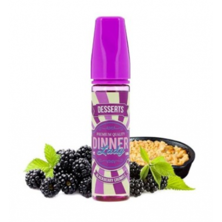 50 ml Dinner Lady - Blackberry Crumble - Shortfill