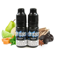20ml Jet Fresh - Premium Vaping - Eliquid France - 0mg (2x 10ml)Lieferumfang: 20ml Jet Fresh - Premium Vaping - Eliquid France - 0mg (2x 10ml)Geschmack:Eliquid France, ein französischer Hersteller von hochwertigen Liquids, die in Frankreich aus Rohstoffen von ausgewählten und verifizierten Lieferanten hergestellt werden.Jet Fresh ist ein Liquid aus der Premium-Reihe von Eliquid France. Es ist eine minzige Mischung, die Sie in ein Gefühl der Frische eintauchen lässt. Eine Mischung aus Anis mit Noten von Lakritz, Karamell, aber auch von Birne. Ein wahres Vergnügen im Mund, das Sie so schnell wie möglich ausprobieren sollten!Zusammensetzung:50 % pflanzliches Glyzerin USP und 50 % Propylenglykol USP.Lebensmittelaromen50/50  VG, PG12631Eliquid - France- Premium Vaping Liquids3,00 CHFsmoke-shop.ch3,00 CHF