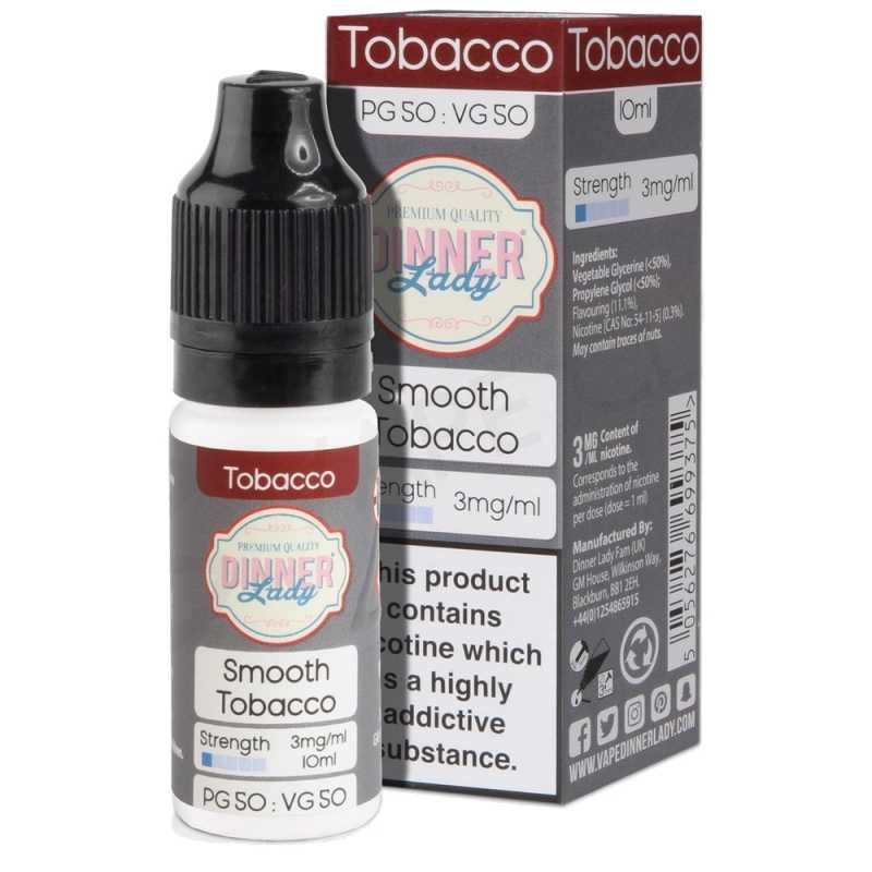 10 ml Dinner Lady - Smooth Tobacco vers. NikotinstärkenLieferumfang: 1x 10 ml Dinner Lady - Smooth mit 3, 6 oder 12mg NikotinSmooth Tobacco 50/50 von Dinner Lady ist eine Abwandlung der klassischen Tabakmischung. Der überwiegend süße Geschmack ist beim Einatmen stark ausgeprägt, mit einem leicht holzigen Nachgeschmack für einen vielschichtigen und robusten Rauchgenuss.Smooth Tobacco 50/50 von Dinner Lady ist als 10ml Nik-Salz erhältlich und enthält entweder 3, 6 oder 12mg Nikotin.50%12786Dinner Lady5,90 CHFsmoke-shop.ch5,90 CHF 10 ml Dinner Lady - Smooth Tobacco vers. NikotinstärkenLieferumfang: 1x 10 ml Dinner Lady - Smooth mit 3, 6 oder 12mg NikotinSmooth Tobacco 50/50 von Dinner Lady ist eine Abwandlung der klassischen Tabakmischung. Der überwiegend süße Geschmack ist beim Einatmen stark ausgeprägt, mit einem leicht holzigen Nachgeschmack für einen vielschichtigen und robusten Rauchgenuss.Smooth Tobacco 50/50 von Dinner Lady ist als 10ml Nik-Salz erhältlich und enthält entweder 3, 6 oder 12mg Nikotin.50%12786Dinner Lady5,90 CHFsmoke-shop.ch5,90 CHF