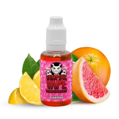 Aroma -PINKMAN - 30 ml von Vampire Vape (DIY)Lieferumfang: 1x 30 oder 10ml Aroma PINKMAN von Vampire Vape Vampire Vape Aroma 10/30ml PINKMANGeschmack: Fruchtexplusion auf Pamplemuse mit Orangen und Zitronen.Ein fruchtiger Unterton und einem kühlen Nachgang.Ein fruchtiger Unterton und einem kühlen Nachgang.Es wird empfohlen, ein Glas Tank zu verwenden!Dosierempfehlung : ca. 10-15 %Aroma nie pur Dampfen!1837Vampire Vape12,00 CHFsmoke-shop.ch12,00 CHF Aroma -PINKMAN - 30 ml von Vampire Vape (DIY)Lieferumfang: 1x 30 oder 10ml Aroma PINKMAN von Vampire Vape Vampire Vape Aroma 10/30ml PINKMANGeschmack: Fruchtexplusion auf Pamplemuse mit Orangen und Zitronen.Ein fruchtiger Unterton und einem kühlen Nachgang.Ein fruchtiger Unterton und einem kühlen Nachgang.Es wird empfohlen, ein Glas Tank zu verwenden!Dosierempfehlung : ca. 10-15 %Aroma nie pur Dampfen!1837Vampire Vape12,00 CHFsmoke-shop.ch12,00 CHF