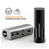 Onebar Box Mod 60W By Ambition Mods and R. S. S.ModsLieferumfang: 1 x Ambition Mods x R.S.S. Mods Onebar Box Mod4 x Ersatzschrauben1 x Schraubendreher2 x Dichtungsringe für 510er Anschluss2 x Dichtungsringe für Top Cover1 x ManualBetrieben mit 1x 18650 Batterie (nicht im Lieferumfang enthalten) 13219Ambition Mods65,20 CHFsmoke-shop.ch65,20 CHF