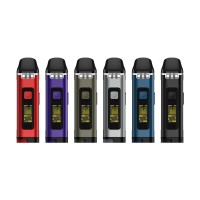 Uwell Crown D Pod Kit 1100mAh 35W - Pod KitUwell Crown D Pod Mod Kit ist die neueste Ergänzung der Crown Familie von Uwell. Also, was haben wir hier jetzt? Nun, lassen Sie uns direkt in die Ins und Out des neuen Crown D Pod Kit tauchen!Die Uwell Crown D Pod Mod Kit verfügt über eine Ausgangsspannung von 5 Watt bis 35 Watt, Gehäuse mehrere Brennmodi, und kann eine XL Menge von e-Flüssigkeit oder Nikotin Salze zu halten. Es nimmt eine schlanke und tragbare Form-Faktor, so dass es leicht zu tragen für sicher. Ausgestattet mit einem internen 1100mAh Akku, kann das Crown D Pod Mod Kit den ganzen Tag über viel vaping liefern.Uwell Crown D Pod Mod Kit PromoZusätzlich zu diesen Eigenschaften zeichnet es sich durch 5 verschiedene Ausgangsmodi aus: POW, VOLT, CURVES, BYPASS, und CUSTOMIZE. Die CROWN D zielt darauf ab, Ihre vaping Erfahrungen zu bereichern, während die Erfüllung der grundlegenden Funktion Bedürfnisse. Mit der Verwendung von CURVES und BYPASS-Modus ermöglicht es Ihnen, das Gerät weiter anzupassen.LeistungUwell Crown D Pod Mod Kit ParameterAbmessungen: 106mm x 28mm x 18.5mmChassis Material: Aluminium-LegierungWattzahl Bereich: 5-35WAkku-Kapazität: 1100mAhLadeanschluss: Typ-CAusgang: Leistung, Volt, Kurven, BypassBedienung: Dual-Aktivierung (Ziehen+Taste)Füllsystem: Top-Fill-SystemPod-Kapazität: XLCoil-Unterstützung: Uwell PA Spule SerieSpulen-Installation: Press FitPod-Anschluss: MagnetischLieferumfang: Crown D GerätCrown D Kartusche1pc 0.3ohm PA Spule1 Stück 0.8ohm PA SpuleTyp-C KabelBenutzerhandbuch13399Uwell 32,00 CHFsmoke-shop.ch32,00 CHF