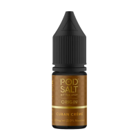 Pod Salt Fusion Origin - Cuban Creme 10ml - 20mgEine einzigartige Variante des klassischen kubanischen Tabaks. Genießen Sie die Noten der allerbesten handgefertigten Zigarren, mit reichhaltigen und formschönen Aromen und einem zarten Hauch von süßer Vanillecreme.- Geschmacksprofil: Tabak, Lakritze- Inhalt: 10ml- Nikotinstärke: 11mg / 20mg- Mischungsverhältnis: 50VG/50PG- Empfohlen zur Verwendung mit: XROS Nano, Drag Q, Caliburn A2SFür das beste Pod Salt-Erlebnis empfehlen wir den MTL-Stil und jedes Gerät mit niedriger Wattzahl (10-20 Watt), mittlerem bis engem Zug und einem Widerstand von 0,8-1,2 Ohm.Pod Salt Origin - Cuban Creme 10ml - 20mgMit einem Nikotingehalt von 20mg/ml ist wenig Dampf erforderlich um den Nikotinbedarf zu befriedigen. Das Nikotinsalz ermöglicht einen viel sanfteren Throat Hit als regulär. Diese Kombination ist optimal für Podsystem und MTL-Verdampfer!Pod Salt repliziert die in Tabakblättern natürlich vorkommenden Nikotinsalze, um ein perfekt glattes Erlebnis mit minimaler Rachenreizung zu erzielen. Mit Nikotinsalzen wird das Nikotin schneller absorbiert und bleibt länger erhalten, um ein höheres Maß an Zufriedenheit zu erzielen als mit herkömmlichen Nikotin-E-Flüssigkeiten.Diese Kombination von Faktoren hilft mehr Rauchern beim Übergang vom Tabakkonsum, und auch viele derzeitige Vaper stellen den Wechsel ein. Stealth-Vaping war noch nie einfacher oder befriedigender.Inhalt: 10 mlNikotingehalt: 20 mgMischverhältnis: 50% PG / 50% VGInhaltstoffe: Propylenglykol, pflanzliches Glyzerin, Aromen, Nikotin13403Pod Salt - Nikotinsaltz6,90 CHFsmoke-shop.ch6,90 CHF