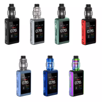 KIT GEEKVAPE T200 (AEGIS TOUCH) Box + Z Verdampfer - 200 WattGeek vape T200 (Aegis Touch) Box Mod 200W ist 2,4-Zoll-Touchscreen für mehr hervorragende visuelle Genuss. Einfachere Bedienung mit einer intelligenten Benutzeroberfläche. 200W Leistung und dient lange mit zwei 18650 Batterien. Tri-proof und ein Rotguss-Gehäuse zu nehmen eine Tracht Prügel. Angeschlossen über ein 510er Gewinde, angetrieben durch einen AS-Chip 3.0, verbindet er Leistung mit Technik und Design.Betreiben Sie den Geek Vape T200 von 5-200W in den Modi VPC, Smart und Bypass Output Control, neben einer ganzen Reihe anderer Funktionen. Abgesehen von der außergewöhnlichen Leistungsabgabe wird das Geek Vape T200 Vape Kit von einem intelligenten AS-Chipsatz angetrieben, der eine schnelle Hochlaufzeit gewährleistet, zusammen mit den üblichen Sicherheitsvorkehrungen, die wir alle erwarten. Der Schutz umfasst Überhitzung, Überentladung, Anti-Trocken- und Überstrom-Schutz.13422geekvape82,00 CHFsmoke-shop.ch82,00 CHF