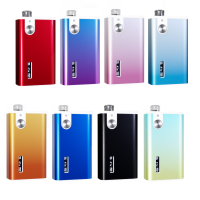 Kit Vi Class AIO 60w 4ml SX Mini - vers. Farben All-in-OneSX Mini steigt mit seinem neuen Bausatz, dem Vi Class AIO, in den AIO-Bereich ein. Dieses neue Produkt verfügt über mehrere Farben für die Gehäuse, die man nach Lust und Laune austauschen kann. Für das Innere der Box gibt es einen 18650-Akku (nicht mitgeliefert) und eine VP-Kartusche mit einem Inhalt von 4ml. Der Chipsatz SX505J verfügt über drei Betriebsmodi für eine maximale Leistung von 60W. All diese tollen Leistungen sind in einem 82 x 48 x 22 mm großen Kit mit einem Gewicht von 77 g vereint. Ein ultrakompakter AIO-Pod made in SX Mini. Kit Vi Class AIO 60w 4ml SX Mini - vers. Farbenmit dem separat erhältlichen Adapter auch für Boro TanksBetrieben mit 1x 18650 Batterie (nicht im Lieferumfang enthalten)13441SX mini (YIHI Chip)34,90 CHFsmoke-shop.ch34,90 CHF