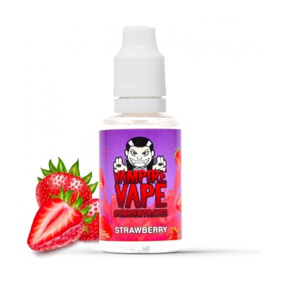 Strawberry Aroma - 30 ml von Vampire Vape (DIY)Lieferumfang: 1x Strawberry Aroma - 30 ml von Vampire Vape (DIY)Geschmack: Erdbeere ist ein klassisches Aroma, das süße, saftige Aromen verströmt. Die reife Frucht hallt in der Mischung wider und sorgt bei jedem Zug für einen süßen und erfrischenden Geschmackskick.Es ist ein schmackhafter Geschmack, der die üppige Erdbeerfrucht einfängt.Aroma nie pur Dampfen!Dosierempfehlung 8-12 %13677Vampire Vape12,00 CHFsmoke-shop.ch12,00 CHF Strawberry Aroma - 30 ml von Vampire Vape (DIY)Lieferumfang: 1x Strawberry Aroma - 30 ml von Vampire Vape (DIY)Geschmack: Erdbeere ist ein klassisches Aroma, das süße, saftige Aromen verströmt. Die reife Frucht hallt in der Mischung wider und sorgt bei jedem Zug für einen süßen und erfrischenden Geschmackskick.Es ist ein schmackhafter Geschmack, der die üppige Erdbeerfrucht einfängt.Aroma nie pur Dampfen!Dosierempfehlung 8-12 %13677Vampire Vape12,00 CHFsmoke-shop.ch12,00 CHF