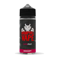 Vampire Vape Koncept 70/30 - Catapult - 100ml - Koncept XIXLieferumfang: Vampire Vape Koncept 70/30 - Catapult - 100ml - Koncept XIXCatapult ist ein weiterer Volltreffer von Vampire Vape, der ebenso köstlich wie kultig ist. Die Mischung aus Kirsche, frischer schwarzer Johannisbeere und Anis liefert einen fruchtigen Geschmack mit einem gaumenbereinigenden Nachgeschmack, der den ganzen Tag über geraucht werden kann. Eine für alle, die einen tief süßen Zug mit einem kühlen Abgang lieben.Das Koncept-Sortiment ist eine 70VG/30PG 100ml-Mischung in einer 120ml-Flasche. 13773Vampire Vape21,00 CHFsmoke-shop.ch21,00 CHF