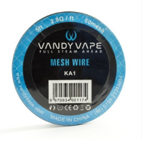 Mesh -M Wire- KA1 - Wickeldraht Vandy Vape (1.5 Meter) 80mesh - 2.8 ohmMesh -M Wire- KA1 - Wickeldraht Vandy Vape (1.5 Meter) 80mesh  - 2.8 ohmWiederstand: 2.8 Ohm / 30cm13954Vandy Vape Full Steam Ahead4,90 CHFsmoke-shop.ch4,90 CHF