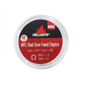 NI80 MTL Dual Core Fused Claptons Coils pre-built (10 Stück) - Hellvape