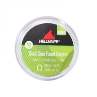 NI80 Quad Core Fused Claptons Coils pre-built (10pcs) - HellvapeEin einzigartiges Dampferlebnis mit hoher Geschmacksentwicklung.Hergestellt aus Ni80.Innen 28G * 4.Durchmesser 3mm.Außen 36GEinzel 0.28ΩZweifach 0,14ΩGroße Langlebigkeit.Schachtel mit 10 Spulen.14040Hellvape11,90 CHFsmoke-shop.ch11,90 CHF