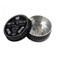 Mtl Coil Mtl Fused Clapton 2-30/40 ni80 0.80 Ohm 2.5mm (10 Stück) - YachtvapeLieferumfang: Mtl Coil Mtl Fused Clapton 2-30/40 ni80 0.80Ω 2.5mm (10 Stück) - YachtvapeDiese Packung enthält 10 Spulen.Hergestellt aus Ni80.Zusammensetzung: 2-30 / 40.Ohm: 0,80Ω pro Spule.Innendurchmesser von 2,5 mm.Absolut ausgezeichneten Geschmack und vape Produktion14042Yachtvapes - Coils and more8,90 CHFsmoke-shop.ch8,90 CHF