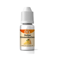 Süßer Zitronenkuchen - Ellis Lebensmittel Aroma (DIY)Süßer Zitronenkuchen - Ellis LebensmittelaromaGeschmack: Extra weicher Zitronenkuchen 10ml Flasche  14149Ellis Aromen6,40 CHFsmoke-shop.ch6,40 CHF