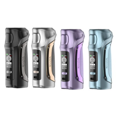 SMOK MAG SOLO MOD (1x 21700) - bis zu 100 Watt) Box ModDer Smok Mag Solo Mod ist die ideale Wahl für Dampfer, die nach einem leistungsstarken Gerät suchen. Es wird von Ihrer Wahl von 18650 oder 21700 Batterie (separat erhältlich) angetrieben und kann bis zu 100W ausgeben - mehr als genug für die meisten vape Tanks. Sie können diesen Mod auch als Teil des Mag Solo vape kit finden, wo es mit dem Sub-Ohm Smok T-Air Tank kommt.Eigenschaften:5 - 100W LeistungsbereichBenötigt eine 18650 oder 21700 BatterieMehrere Vaping-ModiUSB-C-SchnellaufladungDer Mag Solo Mod verfügt über zwei Ausgabemodi für ein anpassbares Dampferlebnis. Variable Wattzahl bedeutet, dass Sie die Leistung einstellen und verschiedene Mengen an Dampf produzieren können, um Ihren Vorlieben und dem von Ihnen gewählten Tank gerecht zu werden. Der Temperaturkontrollmodus ermöglicht es Ihnen, eine maximale Temperatur für Ihre Coils einzustellen, die sie vor dem Verbrennen bewahrt und es Ihnen ermöglicht, die beste Heizstufe für Ihr E-Liquid zu finden. Der Mod unterstützt schnelles Aufladen mit dem mitgelieferten USB-C-Kabel.Enthält:Smok Mag Solo ModUSB-C-LadekabelBenutzerhandbuch14226Smoketech48,00 CHFsmoke-shop.ch48,00 CHF SMOK MAG SOLO MOD (1x 21700) - bis zu 100 Watt) Box ModDer Smok Mag Solo Mod ist die ideale Wahl für Dampfer, die nach einem leistungsstarken Gerät suchen. Es wird von Ihrer Wahl von 18650 oder 21700 Batterie (separat erhältlich) angetrieben und kann bis zu 100W ausgeben - mehr als genug für die meisten vape Tanks. Sie können diesen Mod auch als Teil des Mag Solo vape kit finden, wo es mit dem Sub-Ohm Smok T-Air Tank kommt.Eigenschaften:5 - 100W LeistungsbereichBenötigt eine 18650 oder 21700 BatterieMehrere Vaping-ModiUSB-C-SchnellaufladungDer Mag Solo Mod verfügt über zwei Ausgabemodi für ein anpassbares Dampferlebnis. Variable Wattzahl bedeutet, dass Sie die Leistung einstellen und verschiedene Mengen an Dampf produzieren können, um Ihren Vorlieben und dem von Ihnen gewählten Tank gerecht zu werden. Der Temperaturkontrollmodus ermöglicht es Ihnen, eine maximale Temperatur für Ihre Coils einzustellen, die sie vor dem Verbrennen bewahrt und es Ihnen ermöglicht, die beste Heizstufe für Ihr E-Liquid zu finden. Der Mod unterstützt schnelles Aufladen mit dem mitgelieferten USB-C-Kabel.Enthält:Smok Mag Solo ModUSB-C-LadekabelBenutzerhandbuch14226Smoketech48,00 CHFsmoke-shop.ch48,00 CHF