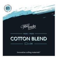 Fiber Freaks Cotton Blend Pads 1 & 2 (Wickelwatte)Lieferumfang: 1x 4 Fiber Freaks Original PadsFiber Freaks Cotton Blend ist eine Kombination aus Zellulose und Bio-Baumwoll-Faser.  Als Baumwolle wurde die biologische Pima-Watte aus Amerika ausgewählt. Diese höchst qualitative Watte wird vor allem in der Luxusbranche verwendet.Die Baumwolle wurde einer speziellen Reinigung unterzogen. Erhältlich in zwei Stärken: 1856Fiber Freaks - Premium Wickelwatte3,50 CHFsmoke-shop.ch3,50 CHF