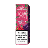 Pixie Juice Vol 2- Raspberry & Plum Nic Salts 10mlPixie Juice Vol 2- Raspberry &amp; Plum Nic Salts 10mlPixie Juice Vol 2 - Raspberry &amp; Plum Nicotine Salts E-Liquid, schafft eine harmonische Mischung, die die hellen und spritzigen Eigenschaften von Himbeeren mit der sanften Süße von Pflaumen ausgleichtPixie Juice Vol 2 - Himbeere &amp; Pflaume Nikotinsalze E-Liquid 10ml - ist erhältlich in 10mg/ml + 20mg/ml.14569Pixi Juice - Vol. 2 - Nikotinsalz Liquids5,50 CHFsmoke-shop.ch5,50 CHF
