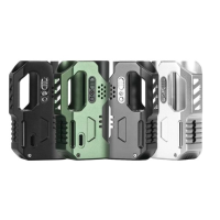 Mod D.1 Aluminium Edition - GD mods (SBS) -YIHI SX600hs ChipDer D.1-Mod ist ein High-End-SBS-Mod des Modders GD mods.Funktioniert mit einem 18650-Akku (nicht enthalten).Leistung von 1 bis maximal 60 Watt einstellbar.Leistungsstarker und anerkannter Chipsatz YIHI SX600hs.Upgradefähig über den USB-C-Anschluss.SBS"-Mod, mit dem die Gesamtgröße deutlich reduziert werden kann.Kompatibel mit Zerstäubern mit einem Durchmesser von bis zu 24 mm.14783GD Mods Studio279,90 CHFsmoke-shop.ch279,90 CHF