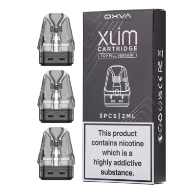 Oxva Xlim Cartridge 3 Stück - vers. Ohm - Ersatz Pods (V2&V3 Topfill)Ersatzkartuschen für Oxva SlymOXVA Xlim Cartridge von PCTG gemacht, ist für OXVA Xlim Pod System Kit 950mah für X-treme Geschmack und starke Kehle hit konzipiert. OXVA Xlim hat 2ml Anti-Leck-Pod mit Top-Füllung Design. Es gibt zwei verschiedene Geschmackspatronen: 0.8Ω & 1.2Ω für Optionen. 3pcs/Packung.Parameter:Kapazität: 2mlWiderstand: 0.8Ω KA1 Mesh Spule (12-16W) oder1.2Ω KA1 Mesh-Spule (12-16W)Menge: 3pcs/PackungEigenschaften:X-treme Flavour und starker Throat HitSeite Airflow Control DesignUpgraded Anti-Leck DesignZwei verschiedene Geschmacksrichtungen von Patronen (0.8Ω & 1.2Ω)Bakteriostatische MundstückPakete:1* Xlim-Patronen 3pcs11426OXVA14,90 CHFsmoke-shop.ch14,90 CHF Oxva Xlim Cartridge 3 Stück - vers. Ohm - Ersatz Pods (V2&V3 Topfill)Ersatzkartuschen für Oxva SlymOXVA Xlim Cartridge von PCTG gemacht, ist für OXVA Xlim Pod System Kit 950mah für X-treme Geschmack und starke Kehle hit konzipiert. OXVA Xlim hat 2ml Anti-Leck-Pod mit Top-Füllung Design. Es gibt zwei verschiedene Geschmackspatronen: 0.8Ω & 1.2Ω für Optionen. 3pcs/Packung.Parameter:Kapazität: 2mlWiderstand: 0.8Ω KA1 Mesh Spule (12-16W) oder1.2Ω KA1 Mesh-Spule (12-16W)Menge: 3pcs/PackungEigenschaften:X-treme Flavour und starker Throat HitSeite Airflow Control DesignUpgraded Anti-Leck DesignZwei verschiedene Geschmacksrichtungen von Patronen (0.8Ω & 1.2Ω)Bakteriostatische MundstückPakete:1* Xlim-Patronen 3pcs11426OXVA14,90 CHFsmoke-shop.ch14,90 CHF