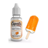 Orange Creamsicle - Capella Aroma 13ml (DIY)Lieferumfang: 1x Orange Creamsicle - Capella Aroma 13ml (DIY)Empfohlene Dosierung:ca. 5%-10% (0,5-1ml Aroma auf 10ml Basis-Liquid)Bitte die Dosierung an den VG Anteil der Basis anpassen (mehr VG = mehr Aroma)Hinweis:Aromen können NICHT pur gedampft werden. Bitte mit entsprechender Liquid-Basis mischen!   14847Capella Flavours5,80 CHFsmoke-shop.ch5,80 CHF