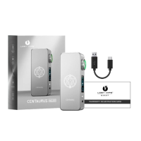 Mod Centaurus M100 - Lost Vape Box Mod - vers. FarbenDie Centaurus-Serie kehrt mit einem kleineren, farbenfrohen Mod zurück. Erhabene Gravuren zieren diese Box.Funktioniert mit einem 18650-Akku (nicht enthalten) und wird schnell (2A) über USB-C aufgeladen.Die maximale Leistung von 100 Watt lässt sich über ein Rädchen am Schalter einstellen.Großes 0,96" OLED-Display.Zwei Nutzungsarten: VW und DIY.Durchmesser von maximal 26 mm.14923Lost Vape42,00 CHFsmoke-shop.ch42,00 CHF