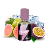 Aroma - Icy Paradise - 30ml von T-Juice GB (DIY)Lieferumfang: 1x Aroma - Ice Paradise - 30ml von T-Juice GB (DIY)Geschmack: Eine eiskalte Mischung aus Passionsfrucht und Guave.Marke T-JuiceLand Vereinigtes KönigreichFruchtiger, süßer GeschmackVerpackung PE-Flasche 30ml mit kindersicherem Verschluss.Inhalt 30mlSteep-Zeit 1 WocheEmpfohlene Dosierung 10% bis 15%14995t-juice logo14,90 CHFsmoke-shop.ch14,90 CHF