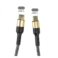 Kabel Schwarz Goldene Spitze 60W Type-C To Type-CUSB Typ-C auf USB Typ-C Premium-Kabel.Länge 1,2 Meter60WGeflochtenes Nylon für maximale Robustheit15373Smoke-Shop.ch7,90 CHFsmoke-shop.ch7,90 CHF
