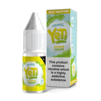 Yeti Salt - Citrus Freeze 10ml E Liquid Salt 20mgLieferumfang: 1x Yeti Salt - Citrus Freeze 10ml E Liquid Salt 20mgGeschmack:Der Yeti hat diesen direkt aus der Zitrusfrucht-Kühltruhe gezogen. Eine gesichtsverdrehende Zitrusexplosion erwartet alle, die es wagen, die Tundra zu betreten.Citrus Freeze von Yeti Salt enthält 5/10/20mg Nikotin pro 10ml Flasche.VG/PG 60/40Schnelle NikotinaufnahmeSanfteres Gefühl im Hals, trotz höherer Dosierungneutralerer GeschmackOptimal nutzbar für POD Systeme oder MTL Tanks15467Yeti E-Liquid UK5,50 CHFsmoke-shop.ch5,50 CHF