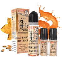 RED LIGHT District - 40/50ml + 1/2 Booster 10ml - MoonShiners Shortfill Liquid