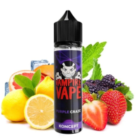 50 ml Purple Craze von Vampire Vape - Koncept XIX - ShortfillLieferumfang: 50 ml Purple Craze von Vampire Vape - Koncept XIX - ShortfillVampire Vape Purple Craze Ice ist eine erfrischende Mischung aus süßen, saftigen Fruchtmischungen mit extra eisigem Menthol. Eine Mischung aus zwei von Vampire Vapes kultigsten Mischungen - Pinkman und Heisenberg, ist dies ein Geschmack für Frucht- und Menthol-Liebhaber gleichermaßen.Specifications:Flavour type: fruchtVG/PG ratio: 70/30,Packaging: PE bottle with childproof lock and dropper, 16084Vampire Vape16,90 CHFsmoke-shop.ch16,90 CHF