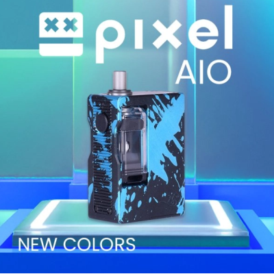 Kit - Pixel AIO - Vaperz Cloud - vers. Farben - Boro ModPack Pixel AIO - Vaperz Cloud - vers. Farben Hier ist die neueste AIO von Vaperz Cloud, die Pixel!Eingebaute 3000mAh Batterie, die schnell (3A) über USB-C lädt.Einstellbare Leistung von 5 bis 60 Watt maximal.Shift Boro V1.5 Dual-Fill-Tank (vorne oder Seite).Einstellbarer Luftstrom, der ein RDL- bis DTL-Erlebnis ermöglicht.2 Modi der Nutzung: Variable Wattzahl und Temperaturregelung (SS, Ni, Ti).Kompatibel mit allen Boro-Tanks.Kompatibel mit allen VC TECH, TMD, PnP und GTX Serie Spulen.Lieferumfang:1 x Mod Pixel AIO1 x Tank Shift Boro V1.51 x VC TECH 0.4ohm Spule (vorinstalliert)1 x VC TECH 0.8ohm Heizspirale1 x Hybrid-Tropfspitze1 x USB-C KabelEigenschaftenAbmessungen: 26x47x64.5mmAkku-Typ : 3000mAh (integriert)Betriebsarten: Variable Wattzahl / TemperaturregelungLeistungsbereich : 5-60W16051Vaperz Cloud118,90 CHFsmoke-shop.ch118,90 CHF Kit - Pixel AIO - Vaperz Cloud - vers. Farben - Boro ModPack Pixel AIO - Vaperz Cloud - vers. Farben Hier ist die neueste AIO von Vaperz Cloud, die Pixel!Eingebaute 3000mAh Batterie, die schnell (3A) über USB-C lädt.Einstellbare Leistung von 5 bis 60 Watt maximal.Shift Boro V1.5 Dual-Fill-Tank (vorne oder Seite).Einstellbarer Luftstrom, der ein RDL- bis DTL-Erlebnis ermöglicht.2 Modi der Nutzung: Variable Wattzahl und Temperaturregelung (SS, Ni, Ti).Kompatibel mit allen Boro-Tanks.Kompatibel mit allen VC TECH, TMD, PnP und GTX Serie Spulen.Lieferumfang:1 x Mod Pixel AIO1 x Tank Shift Boro V1.51 x VC TECH 0.4ohm Spule (vorinstalliert)1 x VC TECH 0.8ohm Heizspirale1 x Hybrid-Tropfspitze1 x USB-C KabelEigenschaftenAbmessungen: 26x47x64.5mmAkku-Typ : 3000mAh (integriert)Betriebsarten: Variable Wattzahl / TemperaturregelungLeistungsbereich : 5-60W16051Vaperz Cloud118,90 CHFsmoke-shop.ch118,90 CHF