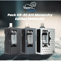 Pack XR-80 AIO Monarchy Edition 3000mAh - Vaperz Cloud vers. FarbenPack XR-80 AIO Monarchy Edition 3000mAh - Vaperz Cloud vers. FarbenDer XR-80 AIO Monarchy Edition by Vaperz Cloud, ein Kit mit vorbildlicher Verarbeitung!Eingebauter 3000mAh-Akku, der sich schnell (3A) über USB-C aufladen lässt.Einstellbare Leistung von maximal 80 Watt.Tank Shift Boro V1.5 dual-fill (vorne oder seitlich).Einstellbare Airflow perfekt für RDL- bis DTL-Züge.3 Betriebsarten: Variable Wattage, Bypass und Temperaturkontrolle (SS, Ni, Ti).Kompatibel mit allen Boro-Tanks.DNA80C-Chipsatz mit bemerkenswerter Leistung.0,96“ OLED-Farbbildschirm mit 10 anpassbaren Themen.Hergestellt aus CNC-Aluminiumlegierung und rostfreiem Stahl.Boro Tank Shift kompatibel mit allen VC TECH-, TMD-, PnP- und GTX-Serien-Widerständen.16498Vaperz Cloud199,90 CHFsmoke-shop.ch199,90 CHF