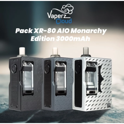 Pack XR-80 AIO Monarchy Edition 3000mAh - Vaperz Cloud vers. FarbenPack XR-80 AIO Monarchy Edition 3000mAh - Vaperz Cloud vers. FarbenDer XR-80 AIO Monarchy Edition by Vaperz Cloud, ein Kit mit vorbildlicher Verarbeitung!Eingebauter 3000mAh-Akku, der sich schnell (3A) über USB-C aufladen lässt.Einstellbare Leistung von maximal 80 Watt.Tank Shift Boro V1.5 dual-fill (vorne oder seitlich).Einstellbare Airflow perfekt für RDL- bis DTL-Züge.3 Betriebsarten: Variable Wattage, Bypass und Temperaturkontrolle (SS, Ni, Ti).Kompatibel mit allen Boro-Tanks.DNA80C-Chipsatz mit bemerkenswerter Leistung.0,96“ OLED-Farbbildschirm mit 10 anpassbaren Themen.Hergestellt aus CNC-Aluminiumlegierung und rostfreiem Stahl.Boro Tank Shift kompatibel mit allen VC TECH-, TMD-, PnP- und GTX-Serien-Widerständen.16498Vaperz Cloud199,90 CHFsmoke-shop.ch199,90 CHF Pack XR-80 AIO Monarchy Edition 3000mAh - Vaperz Cloud vers. FarbenPack XR-80 AIO Monarchy Edition 3000mAh - Vaperz Cloud vers. FarbenDer XR-80 AIO Monarchy Edition by Vaperz Cloud, ein Kit mit vorbildlicher Verarbeitung!Eingebauter 3000mAh-Akku, der sich schnell (3A) über USB-C aufladen lässt.Einstellbare Leistung von maximal 80 Watt.Tank Shift Boro V1.5 dual-fill (vorne oder seitlich).Einstellbare Airflow perfekt für RDL- bis DTL-Züge.3 Betriebsarten: Variable Wattage, Bypass und Temperaturkontrolle (SS, Ni, Ti).Kompatibel mit allen Boro-Tanks.DNA80C-Chipsatz mit bemerkenswerter Leistung.0,96“ OLED-Farbbildschirm mit 10 anpassbaren Themen.Hergestellt aus CNC-Aluminiumlegierung und rostfreiem Stahl.Boro Tank Shift kompatibel mit allen VC TECH-, TMD-, PnP- und GTX-Serien-Widerständen.16498Vaperz Cloud199,90 CHFsmoke-shop.ch199,90 CHF